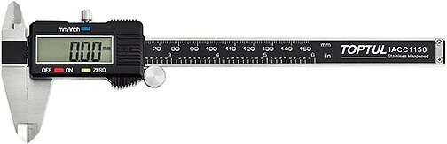 Штангенциркуль электронный TOPTUL 150 мм 0,1 мм (IACC1150)