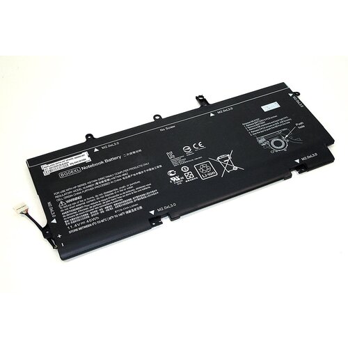 Аккумулятор BG06XL для ноутбука HP EliteBook 1040 G3 11.4V 45Wh (3940mAh) черный