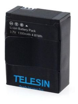 Аккумулятор Telesin для GoPro 3/3+ фото 1