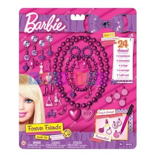 фото Набор создай свое украшение intek bbse8 "друзья навсегда" в блистере barbie