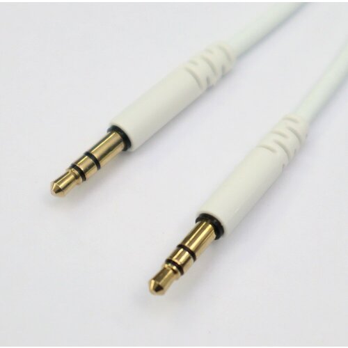 Аудиокабель AUX Celebrat AU-01 1м белый