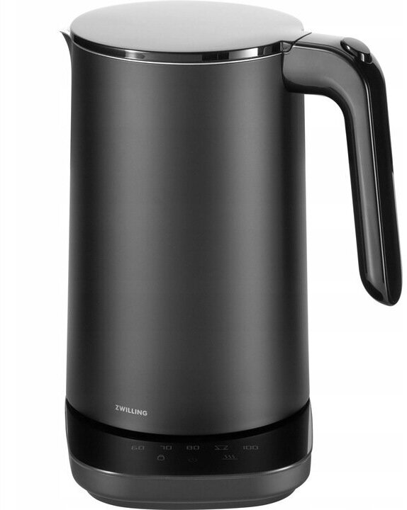 Чайник электрический 1,5 л Zwilling Enfinigy Pro чёрный - фото №1