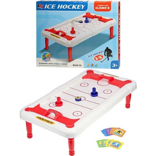 Настольная игра Аэрохоккей рыжий КОТ Y13996065РК 807₽