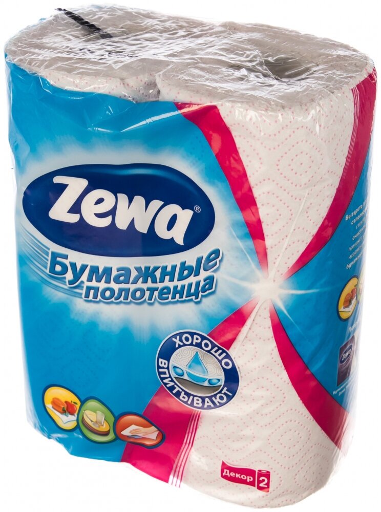 Бумажные полотенца Zewa Decor, 2 рулона - фото №15