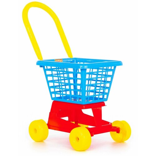 Игрушечная тележка Supermarket, Полесье supermarket vending counter children s simulation shopping cart combination set playhouse supermarket scan cash register toys