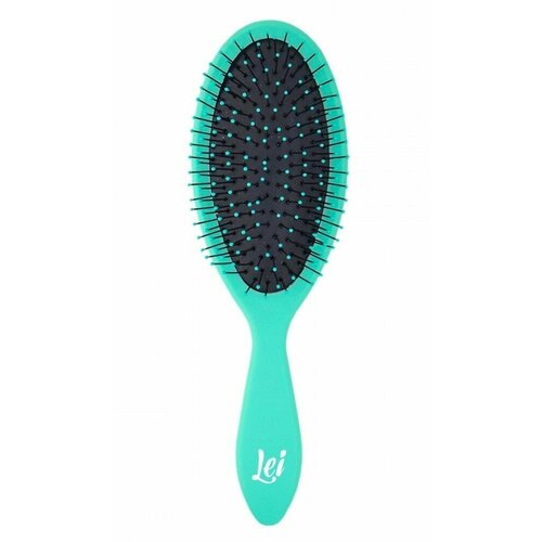 Расческа массажная Lei, пластик, лазурный