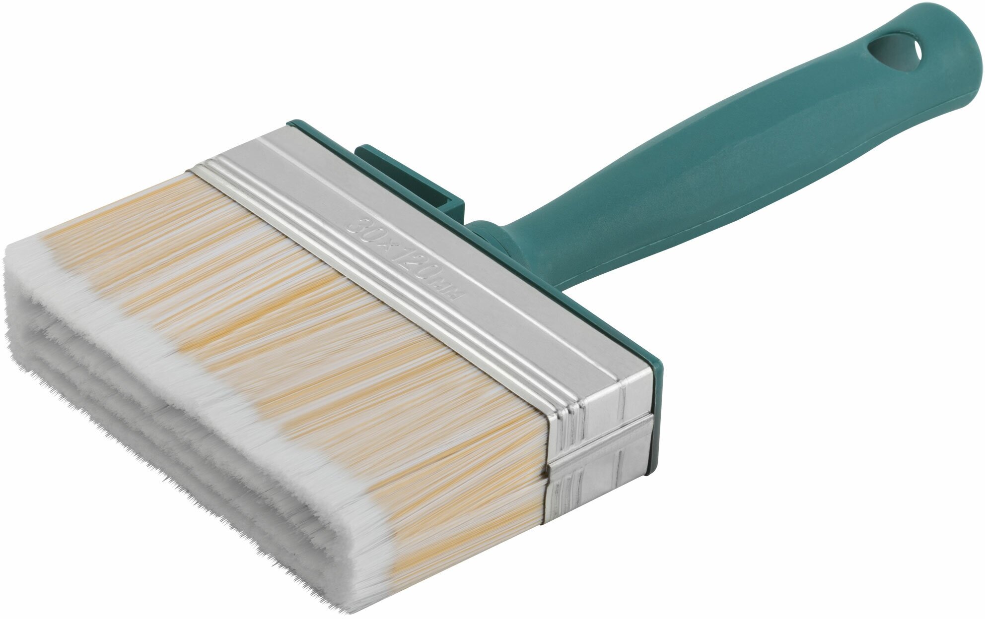 Макловица, искусственная светлая щетина, пластиковый корпус, полая ручка, "мини" 30 х 120 мм