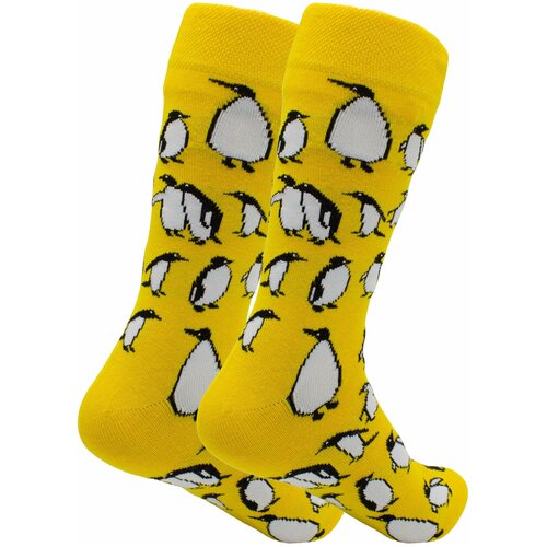 фото Красочные носки с принтом - "пингвины" carnavalsocks