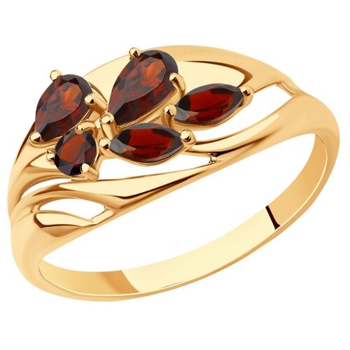 фото Sokolov кольцо из золота 37716219, размер 18