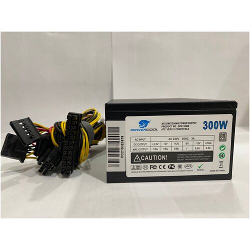 Блок питания PowerCool SFX-300W-APFC 300W 171000₽