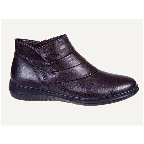 фото Ботинки romer, демисезонные,натуральная кожа, полнота 8, размер 37, бордовый