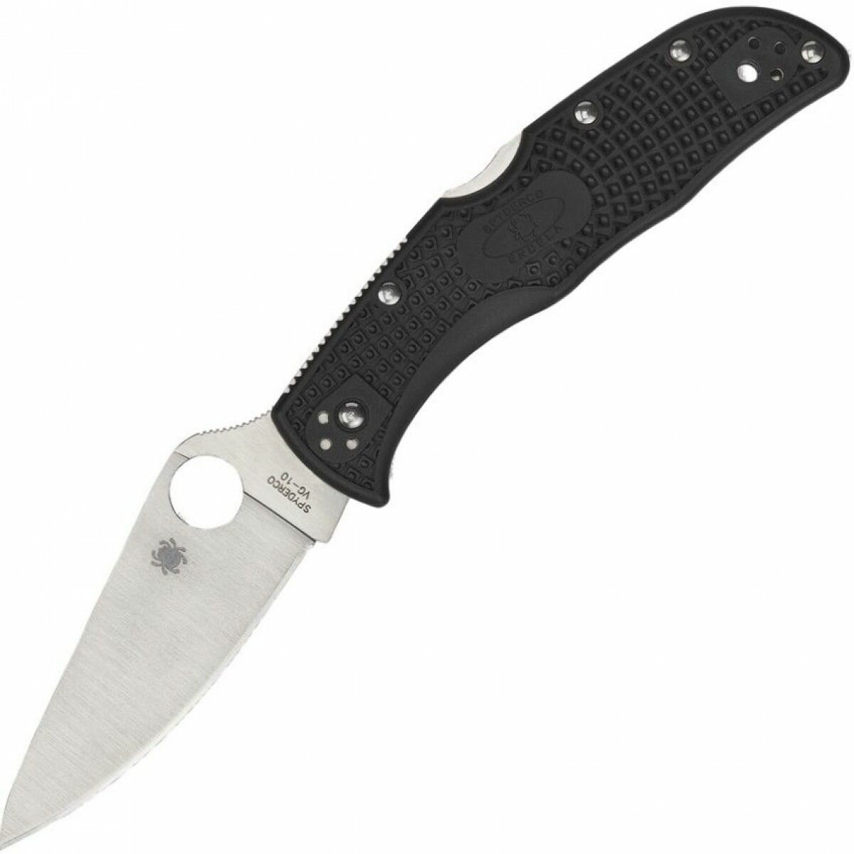 Нож складной Spyderco Endela, Black FRN Handle