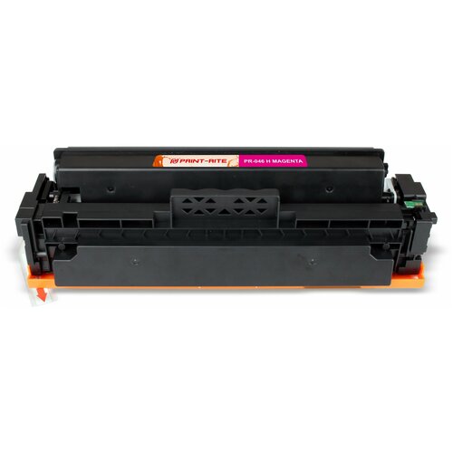 Print-Rite Картридж совместимый ПринтРайт Print-Rite PR-046 H MAGENTA Cartridge 046HM пурпурный 5K print rite картридж совместимый принтрайт print rite pr 046 h cian cartridge 046hc синий повышенной емкости 5k