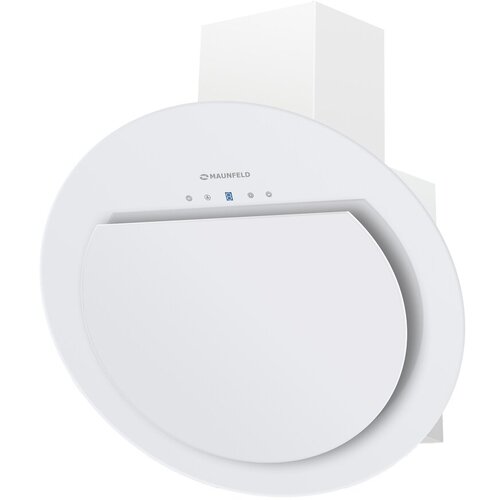 Наклонная вытяжка MAUNFELD Rondo 60 цвет корпуса белый цвет окантовкипанели белый 1999000₽