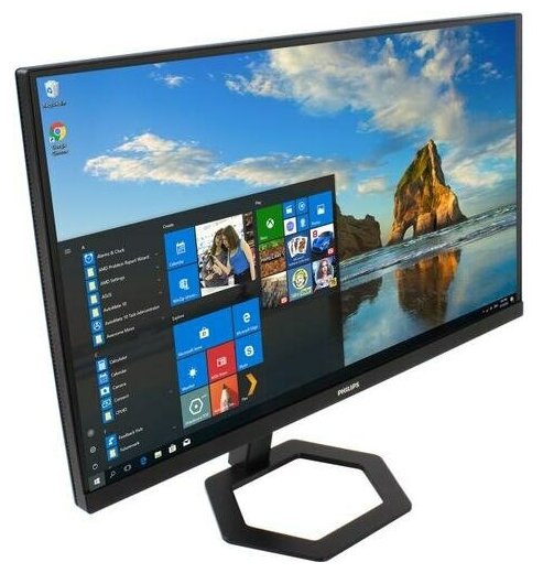 Монитор 27 PHILIPS 27E1N5300AE/00 Black с поворотом экрана (IPS 1920x1080 75Hz 1 ms 178/178 300 cd/m Mega DCR