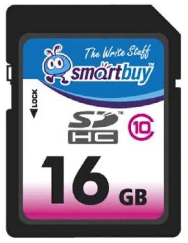 Карта памяти Smartbuy SDHC Class 10 (10/10MB/s) 16GB