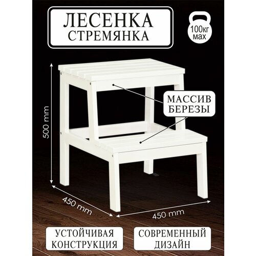 Лесенка-стремянка снег