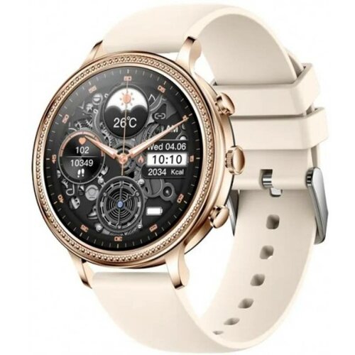 Умные часы BandRate Smart BRSV60RGP с мониторингом сна счетчиком калорий шагомером 5920₽