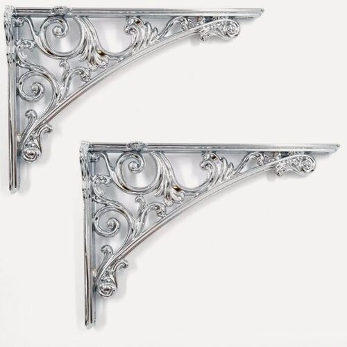 Изображение товара Кронштейн для полки (Менсолодержатель) , хром, 2 шт.