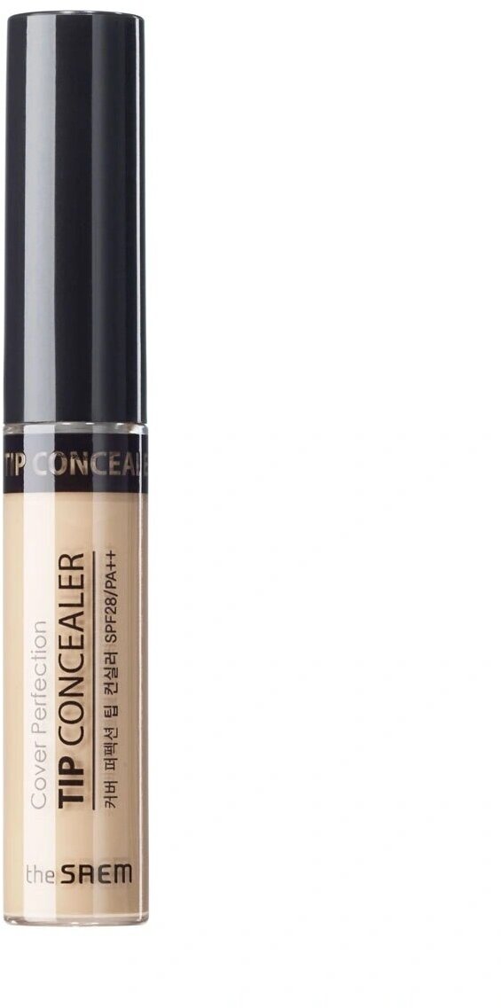 The Saem Консилер для макияжа Cover Perfection Tip Concealer 1.5 Natural Beige, 6,5г