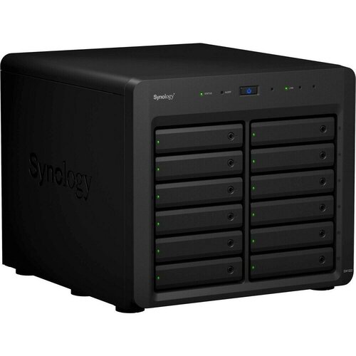 Synology Expansion Unit for DS3622xs+, DS2422+/upto 12hot plug HDDs SATA(3,5' or 2,5') схд synology ds1821 qc2 2ghzcpu 4gbddr4 upto32 raid0 1 10 5 6 upto 8hot plug hdd sata 3 5 or 2 5 upto18 with 2xdx517 2 m2 slots 4xusb3 2 2esata 4gige 1expslot iscsi 2xipcam upto40 1xps 3yw repl ds1819 система хранения данных