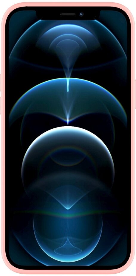 Чехол (клип-кейс) DEPPA Gel Color, для Apple iPhone 12 Pro Max, розовый [87759] - фото №2