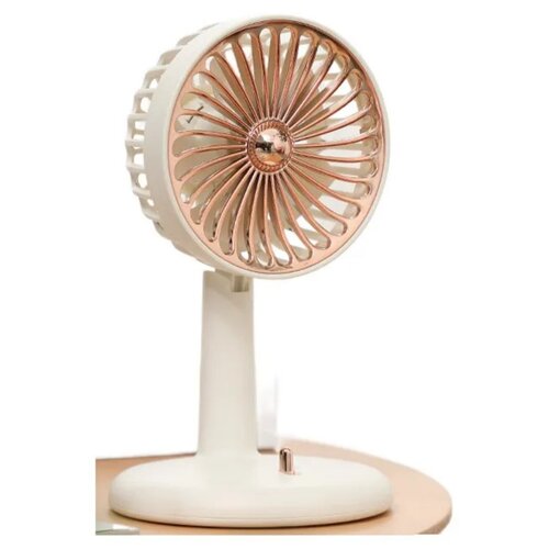 Портативный настольный вентилятор 22 см 2 режима мощности наклон до 50 градусов VITTOVAR 67000₽
