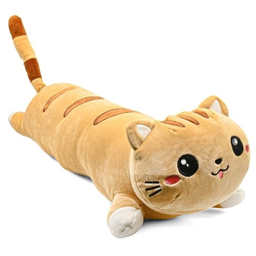 фото Игрушка - подушка рыжий кот длинный 100 см tomato