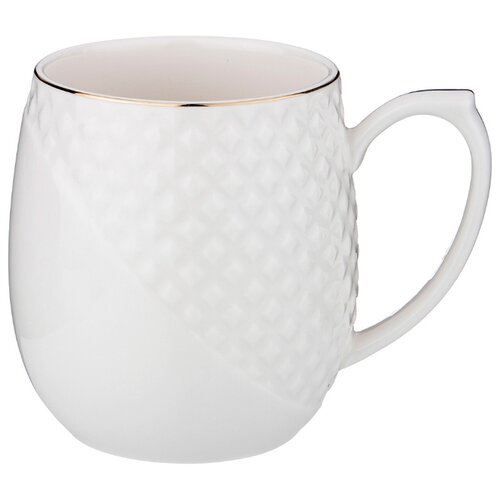 фото Lefard кружка diamond gold 359-759 380 мл белый