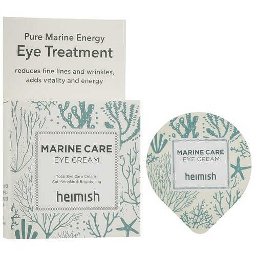 Heimish marine care eye cream - Питательный крем для век с экстрактами водорослей