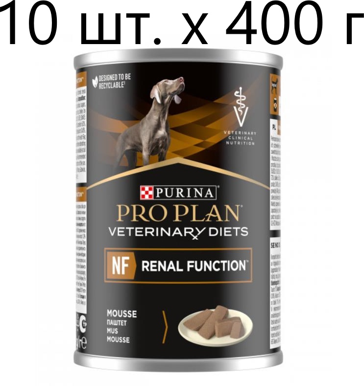     Purina Pro Plan Veterinary Diets NF RENAL FUNCTION,   , 10 .  400 