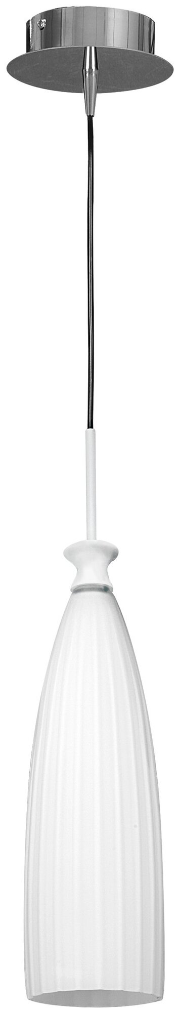Светильник подвесной Lightstar Agola 810010, E14, 40Вт, кол-во ламп:1шт, Хром