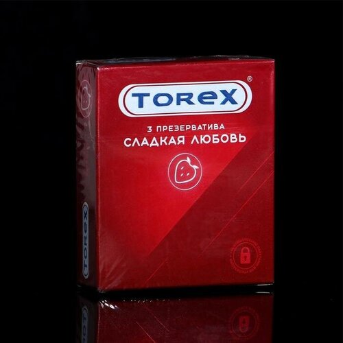 Torex Презервативы «Torex» Сладкая любовь, 3 шт. torex презервативы torex сладкая любовь со вкусом клубники 12 шт