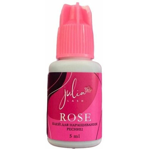Клей для наращивания ресниц Rose Julia lash, 5 мл