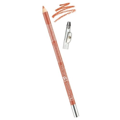 TF Cosmetics карандаш для губ с точилкой Professional Lipliner, 118 peach triumph контурный карандаш с точилкой тон 76 персик 5 шт