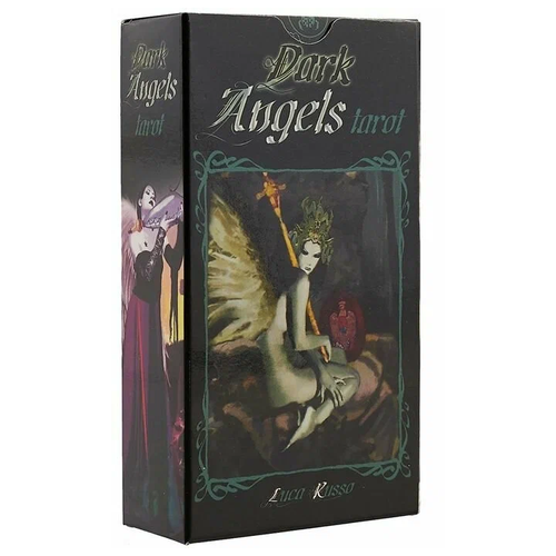 Гадальные карты Lo Scarabeo Dark Angels Tarot, 78 карт таро тёмных ангелов портал в утраченный рай методическое пособие