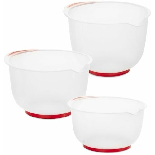 Набор мисок 3шт 15л2л25л с антискользящим дном 846₽