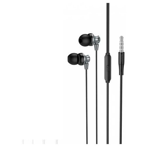 Наушники Hoco M98 Metal Grey 6931474778314 наушники hoco m54 pure music с микрофоном 3 5mm mini jack черный