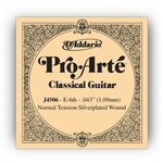 J4506 Pro-Arte Отдельная 6-ая струна для классической гитары, посеребренная, норм. натяж, D'Addario - изображение