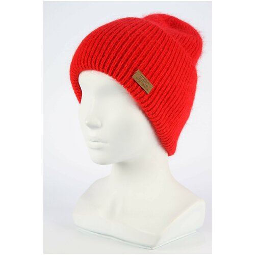 Шапка бини Ferz, размер UNI, красный шапка бини portolano зимняя размер uni красный