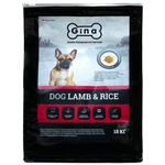 Сухой корм GINA DOG LAMB & RICE для взрослых собак с чувствительным пищеварением с ягненком и рисом, 18 кг - изображение