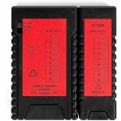 LAN-тестер кабельный KT 468 PROLINE КВТ 86211