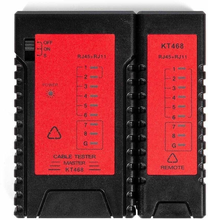 LAN-тестер кабельный KT 468 PROLINE КВТ 86211