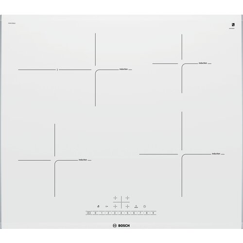Индукционная 60 см индукция скошенный край сенсорное управление белый PIF672FB1E 9353000₽