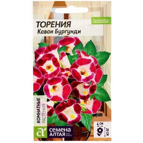 Семена цветов Торения Каваи Бургунди, 5 шт 4 упаковки