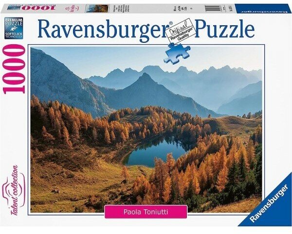 Пазл Ravensburger 1000 Озеро Бордалья, Фруили Венеция, арт.16781