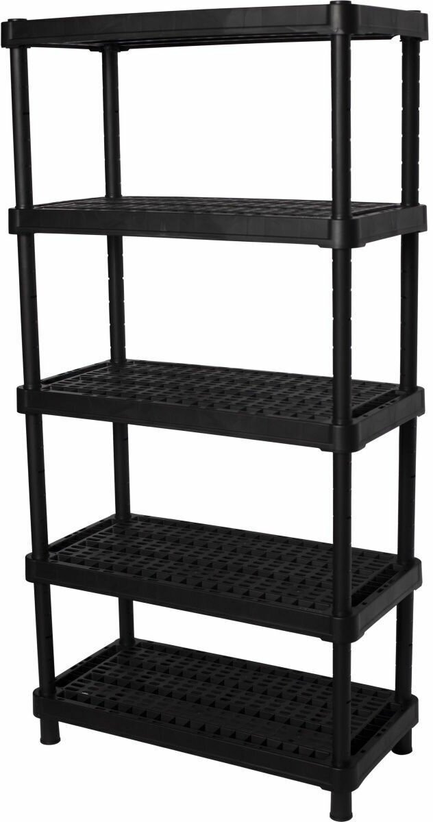 фото Стеллаж вентилируемый Atlas Weld 90*45 4 полки черный