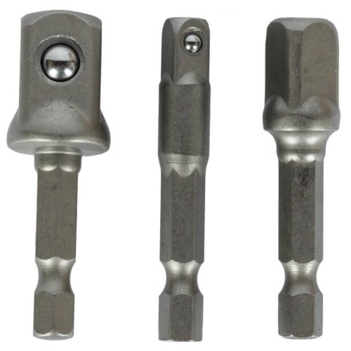 Набор шестигранников переходников для шуруповерта 3 шт 599₽