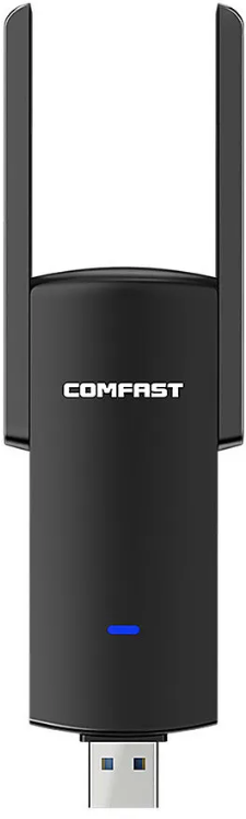 Двух-диапазонный Wifi адаптер Comfast CF 924-AC v.2 (2.4ГГц/5ГГц)
