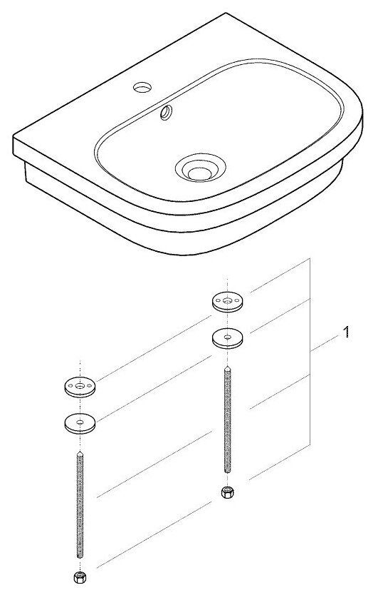 Раковина Grohe - фото №3